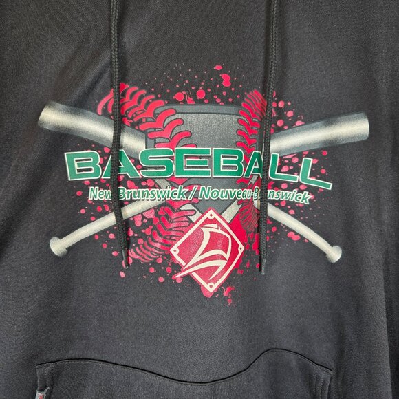N. B. Baseball Black Hoodie - Picture 2 of 7